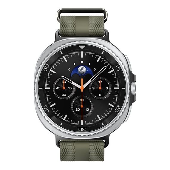 Galaxy Watch8 Classic | 46 мм | Black | Athleisure/Green | S/M, Размер: 46 мм, Цвет: Black, Тип ремешка: Athleisure, Цвет ремешка: Green, Размер ремешка: S/M, Подключение часов: Bluetooth / Wi-Fi, изображение 2